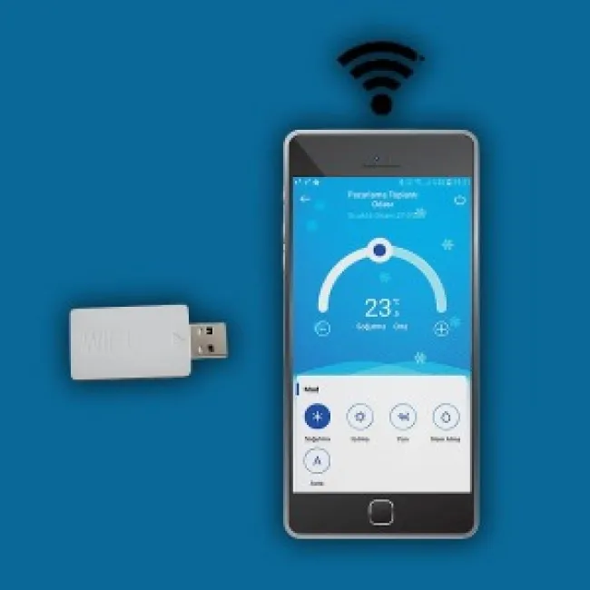
 Klima Wifi Modülü (ELEGANT PLUS UV / PRIME) Uyumlu 
