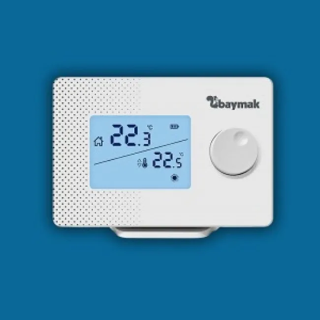 
 Baymak Logı S Kablosuz Oda Termostatı 
