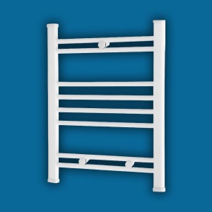 Florad 50x70 Düz Beyaz Havlupan Radyatör